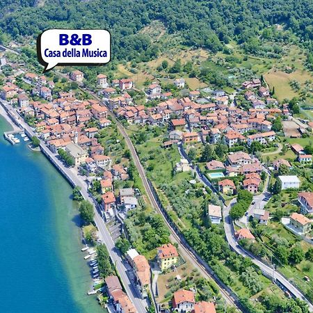 B&B-Foresteria Casa Della Musica Lake Como Мандельо дел Ларио Екстериор снимка