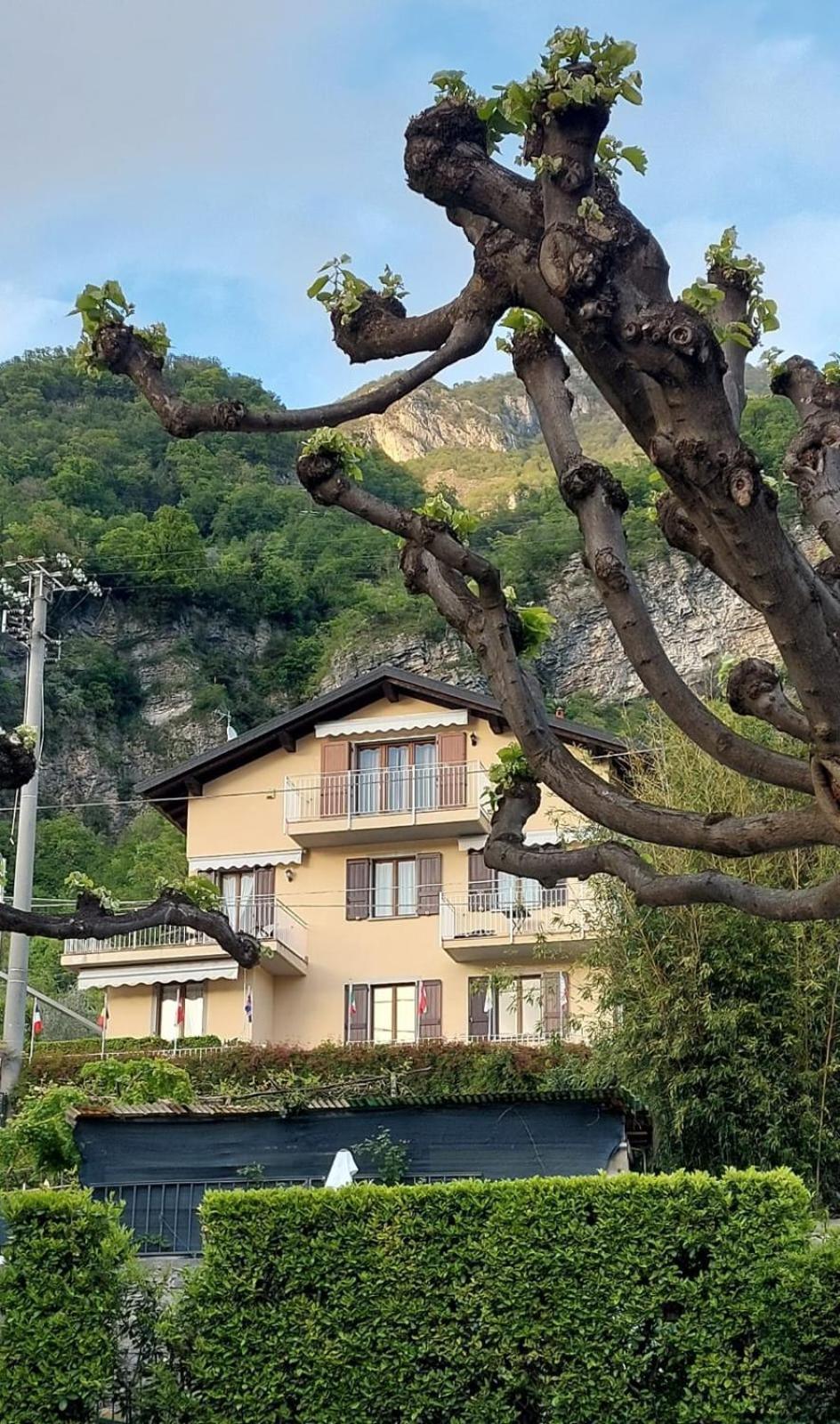 B&B-Foresteria Casa Della Musica Lake Como Мандельо дел Ларио Екстериор снимка