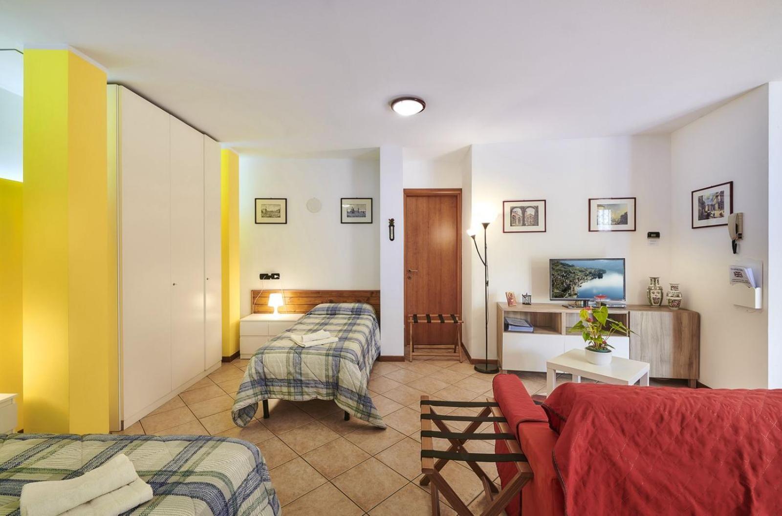 B&B-Foresteria Casa Della Musica Lake Como Мандельо дел Ларио Стая снимка