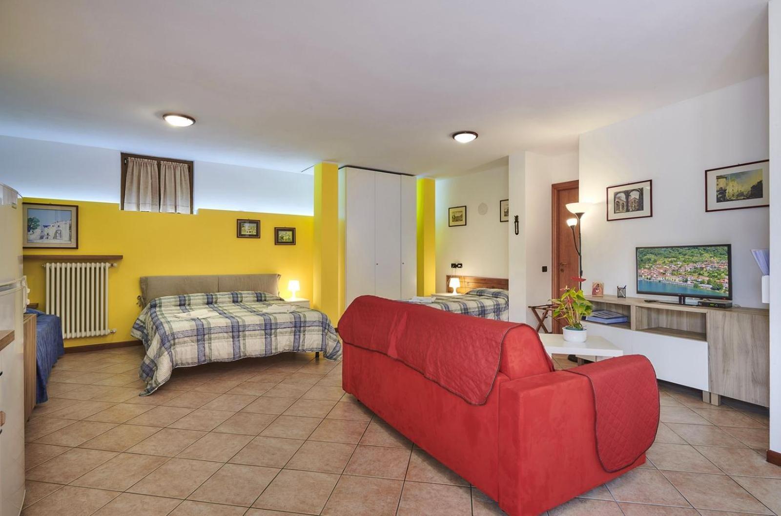 B&B-Foresteria Casa Della Musica Lake Como Мандельо дел Ларио Стая снимка